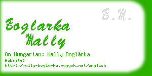 boglarka mally business card